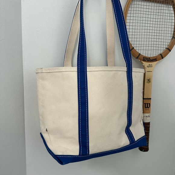 L.L Bean boat & Tote bag medium long straps 
Made in the USA: Brady embroidered - Picture 3 of 10